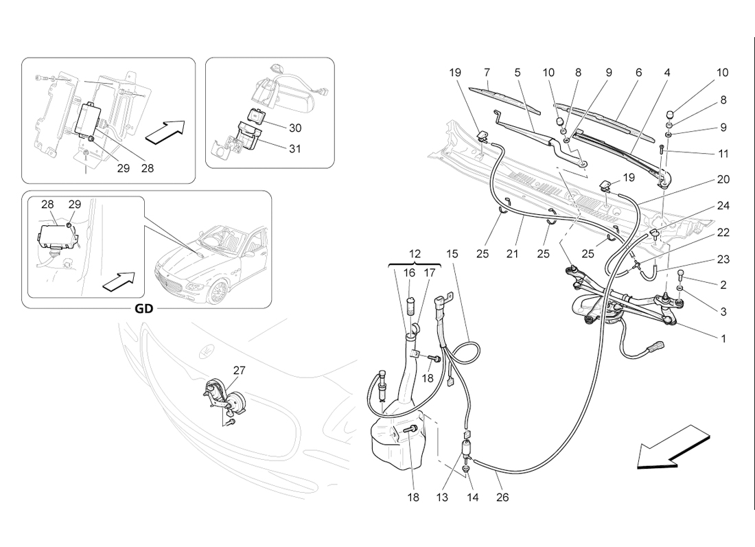 External vehicle devices